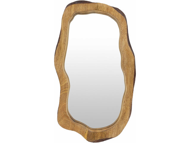 Louiseville Gold Frame Round Mirror - Ornate Home