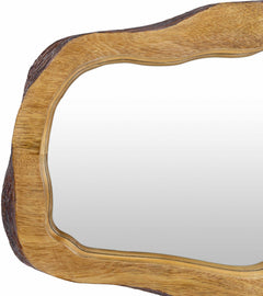 Louiseville Gold Frame Round Mirror - Ornate Home