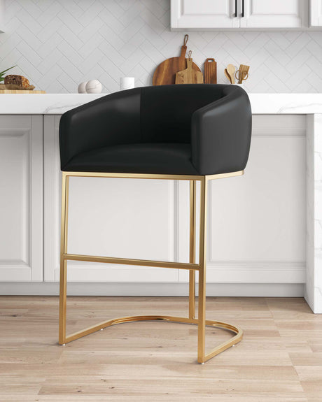 Louvre Barstool in Black - Ornate Home