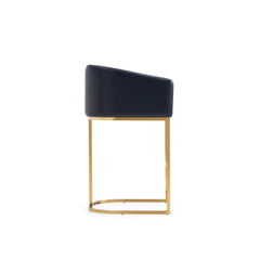Louvre Counter Stool in Black (set of 3) - Ornate Home