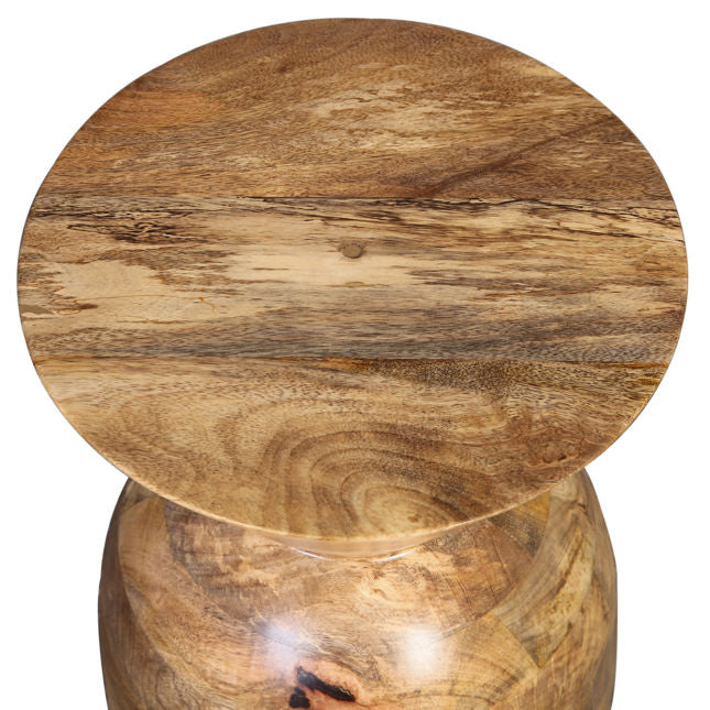 Lovato Natural Wash Side Table - Ornate Home