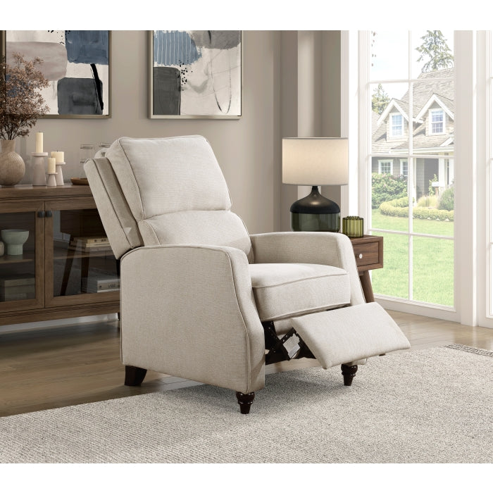Loveland Beige Reclining Chair - Ornate Home