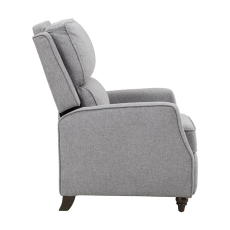 Loveland Gray Back Reclining Chair - Ornate Home