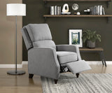 Loveland Gray Back Reclining Chair - Ornate Home