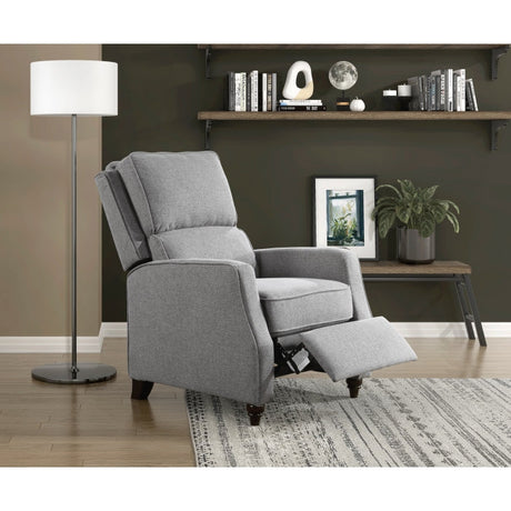 Loveland Gray Back Reclining Chair - Ornate Home