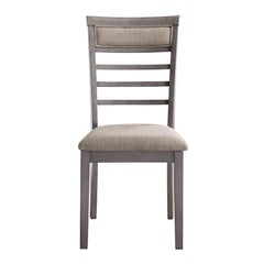 Lovell Gray/Brown 5-Piece Pack Dinette Set - Ornate Home