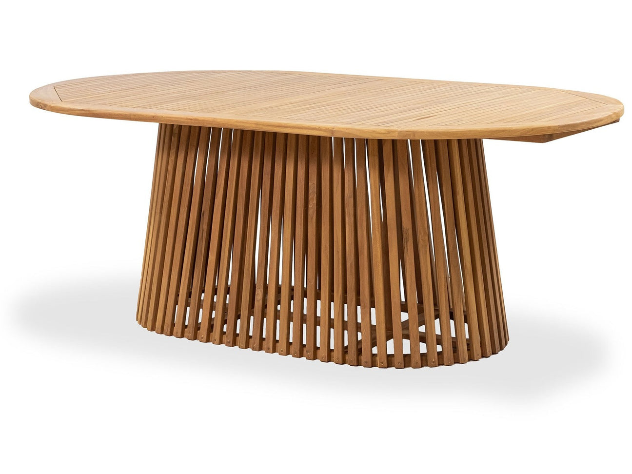 Lovina Natural Oval Outdoor Dining Table - Ornate Home