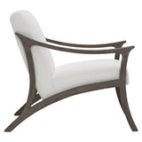 Lovina Smoked Truffle/White/Cream Outdoor Chair - Ornate Home