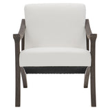 Lovina Smoked Truffle/White/Cream Outdoor Chair - Ornate Home