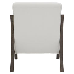 Lovina Smoked Truffle/White/Cream Outdoor Chair - Ornate Home
