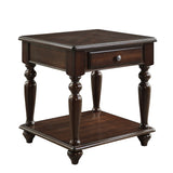 Lovington Espresso End Table - Ornate Home