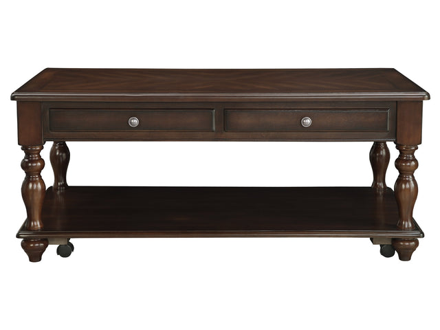 Lovington Espresso Lift Top Cocktail Table - Ornate Home