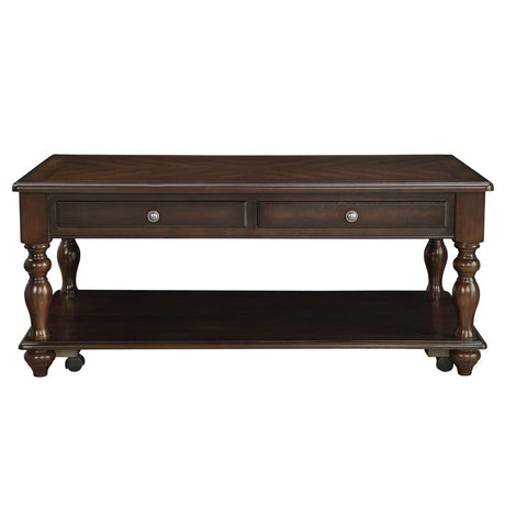 Lovington Espresso Lift Top Cocktail Table - Ornate Home