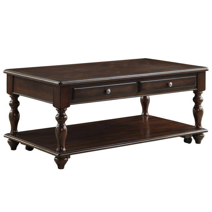Lovington Espresso Lift Top Cocktail Table - Ornate Home