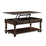 Lovington Espresso Lift Top Cocktail Table - Ornate Home