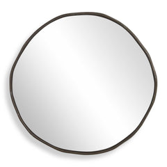 Lowen Bronze Round Mirror - Ornate Home