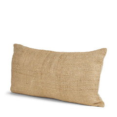 Lowen Gold 14x26 Lumbar Woven Pillow Cover with Down Filler - Ornate Home