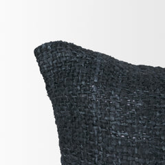 Lowen Navy 14x26 Lumbar Woven Decorative Pillow Cover - Ornate Home