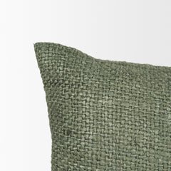 Lowen Silver Sage 14x26 Woven Decorative Pillow Cover - Ornate Home