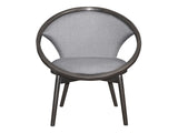 Lowery Dark Charcoal Accent Chair - Ornate Home