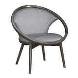 Lowery Dark Charcoal Accent Chair - Ornate Home