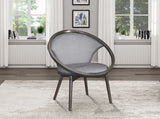 Lowery Dark Charcoal Accent Chair - Ornate Home