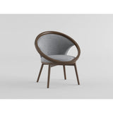 Lowery Dark Charcoal Accent Chair - Ornate Home