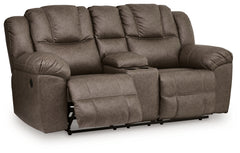 Lowilla Driftwood Reclining Sofa and Loveseat - Ornate Home