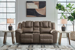 Lowilla Driftwood Reclining Sofa and Loveseat - Ornate Home