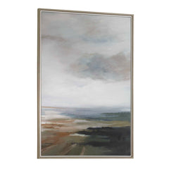 Lowlands Multicolor Framed Landscape Print - Ornate Home
