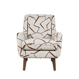 Lowry Brown Accent Chair - Ornate Home