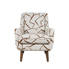 Lowry Brown Accent Chair - Ornate Home