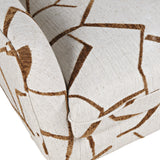 Lowry Brown Accent Chair - Ornate Home