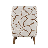Lowry Brown Accent Chair - Ornate Home