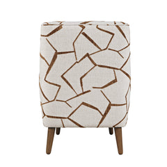 Lowry Brown Accent Chair - Ornate Home