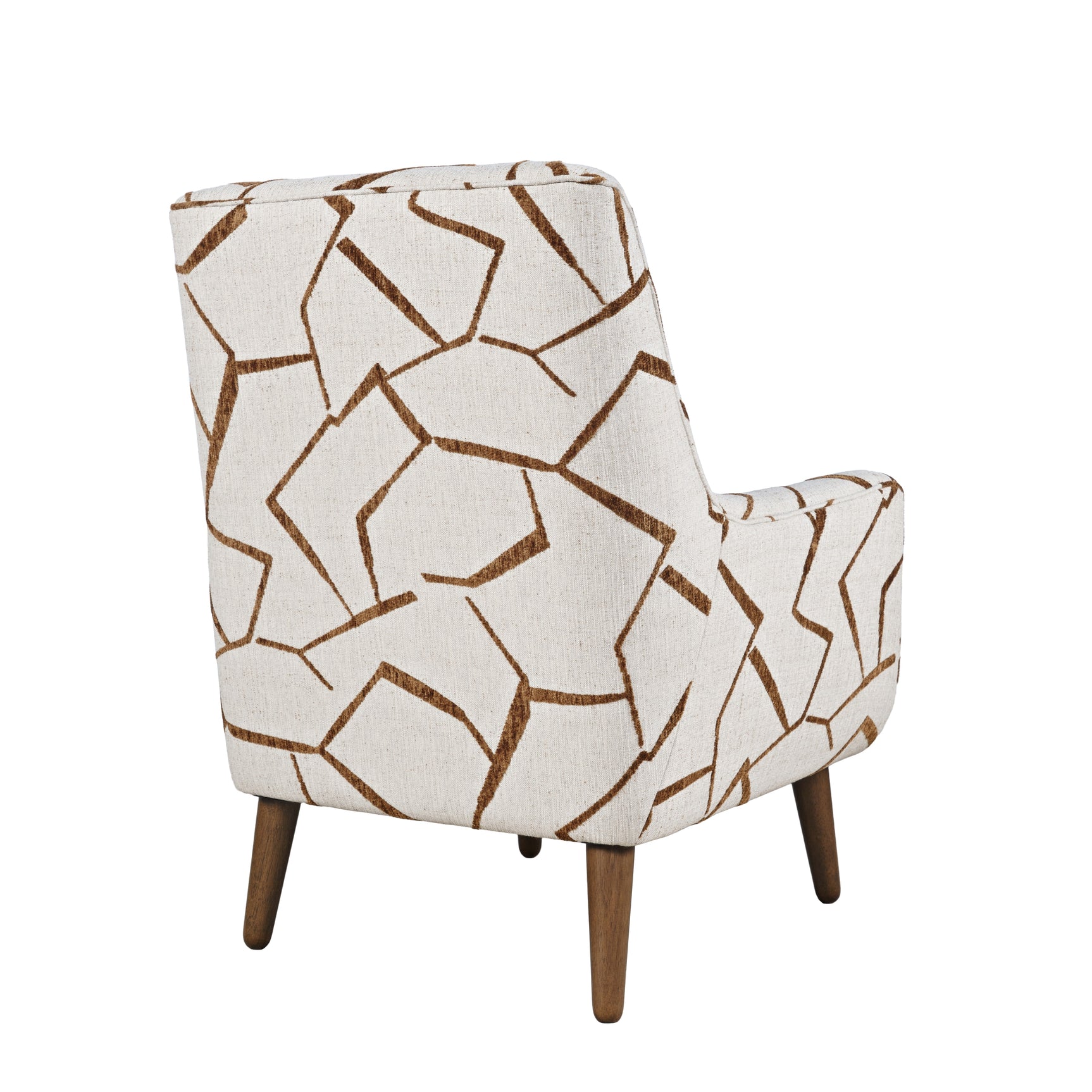 Lowry Brown Accent Chair - Ornate Home