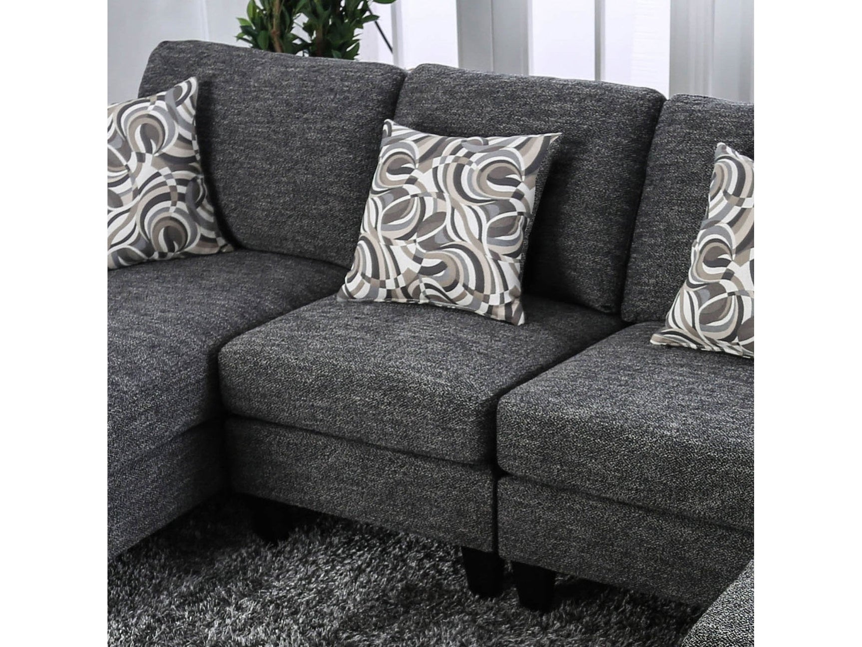 Lowry Gray Chair - Ornate Home