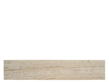 Lowry White Travertine/Nickel Console Table - Ornate Home