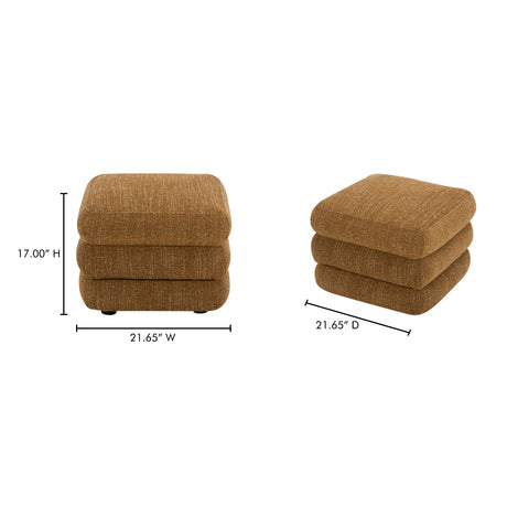 Lowtide Amber Glow Stool - Ornate Home