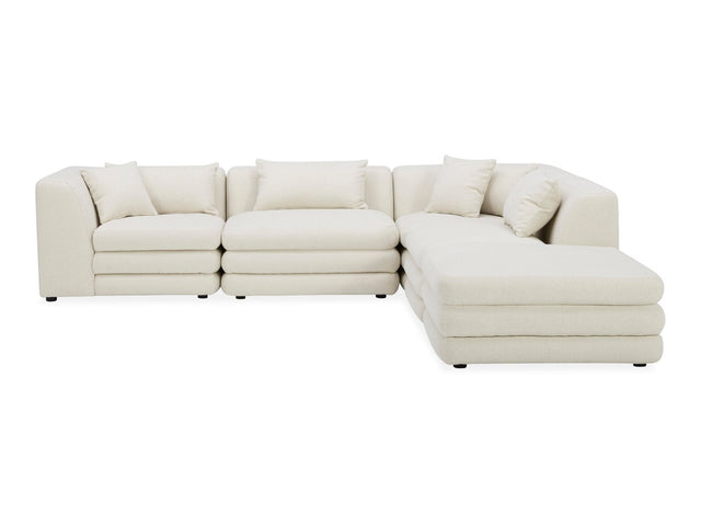 Lowtide Warm White Dream Modular Sectional - Ornate Home