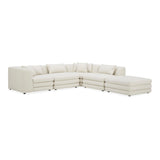 Lowtide Warm White Dream Modular Sectional - Ornate Home