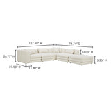 Lowtide Warm White Dream Modular Sectional - Ornate Home