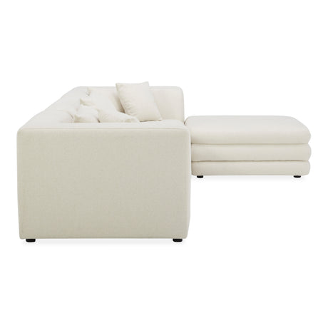 Lowtide Warm White Lounge Modular Sectional - Ornate Home