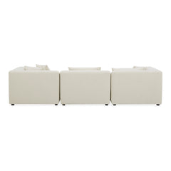 Lowtide Warm White Lounge Modular Sectional - Ornate Home