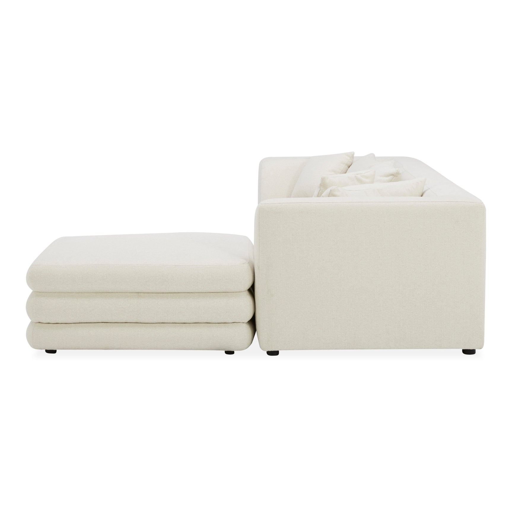 Lowtide Warm White Lounge Modular Sectional - Ornate Home