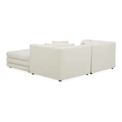 Lowtide Warm White Nook Modular Sectional - Ornate Home
