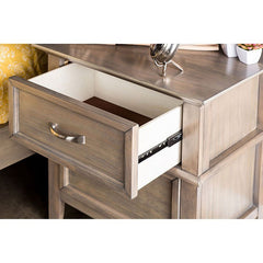 Loxley Weathered Oak Nightstand - Ornate Home