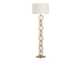 Loxton Gold Floor Lamp - Ornate Home