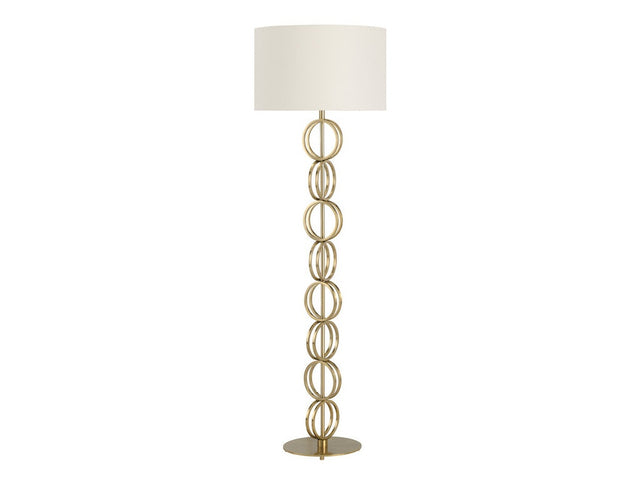 Loxton Gold Floor Lamp - Ornate Home