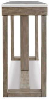 Loyaska Brown/Ivory Coffee Table, End and Sofa Table (Online Special Price) - Ornate Home